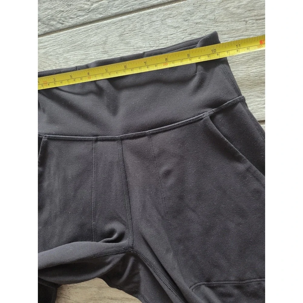 Lululemon Align High-Rise Joggers Cropped Sz 2 Black Nulu Soft Stretch Yoga Pant